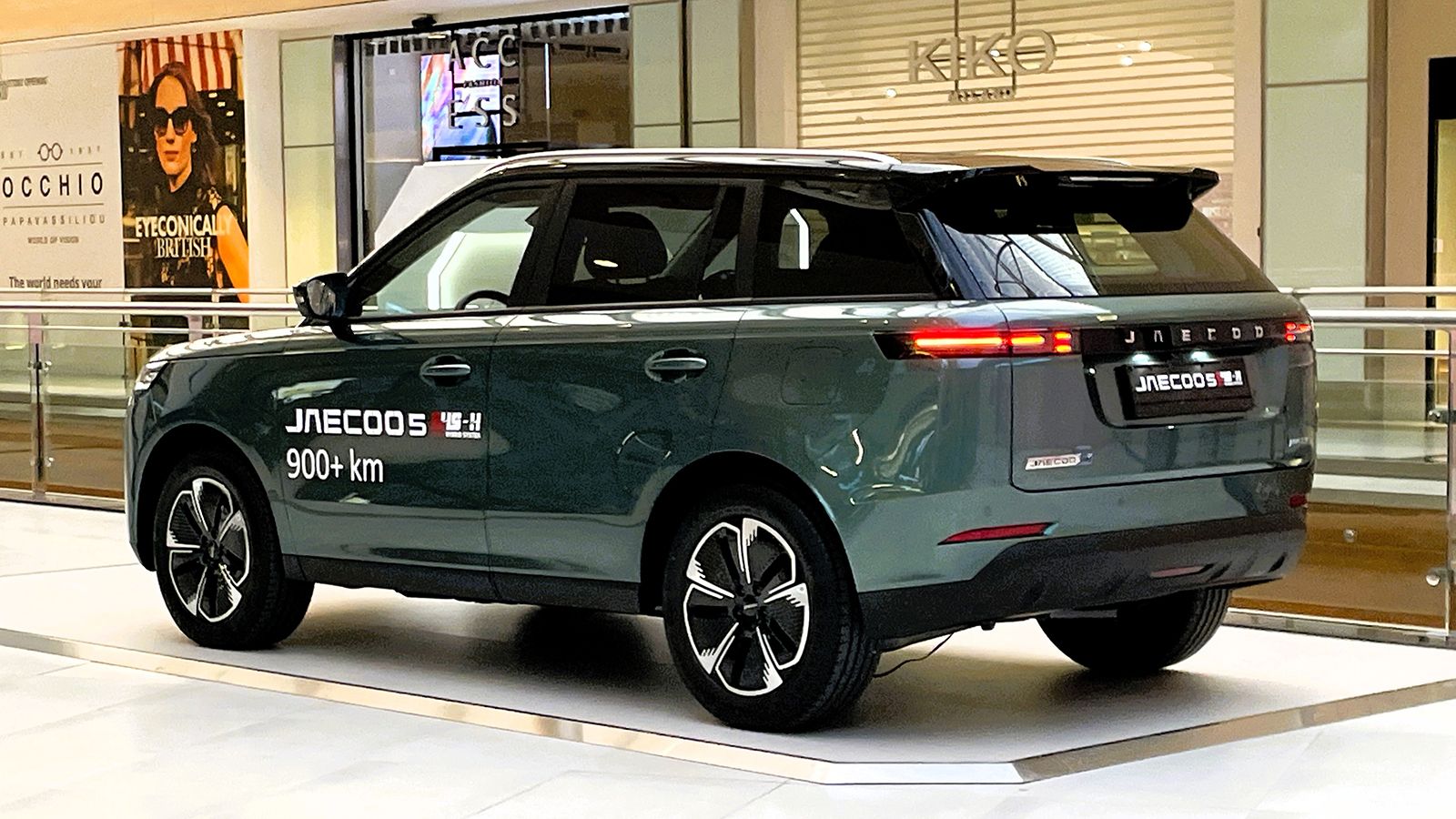 Το Jaecoo 5 SHS-H... δέχεται επισκέψεις στο «The Mall Athens»